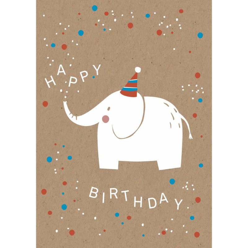 Elefant Happy Birthday