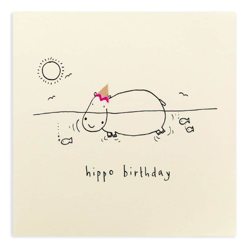 Birthday Hippo