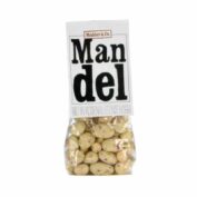 Mandeln in Rosenblütenschoggi