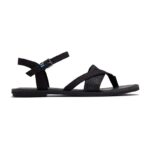 Lexie Black Canvas/Foil Woven