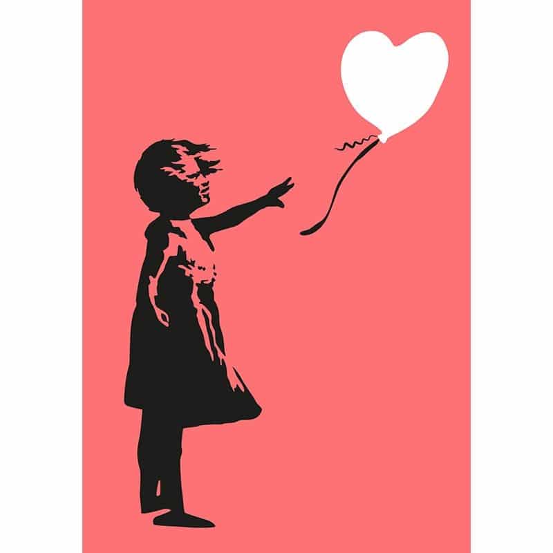 Banksy - balloon girl