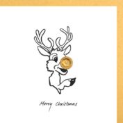 Rentier Merry X-mas