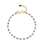 Amethyst with Saphire