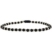Men Onyx Silver