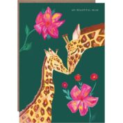 Giraffe Beautiful Mum