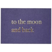 To the moon and back