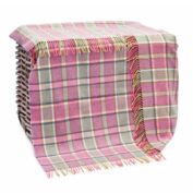 Soft Pink Green Check