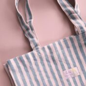 Stripes Rose Blue