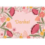 Flowerframe Danke