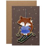 Sternenhimmel mit Fuchs