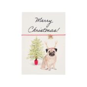 Merry Christmas Pug