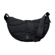 Wavy Puffer Moon Bag