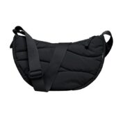 Wavy Puffer Moon Bag