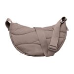 Wavy Puffer Moon Bag