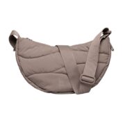 Wavy Puffer Moon Bag