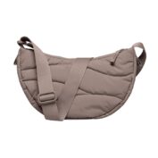 Wavy Puffer Moon Bag