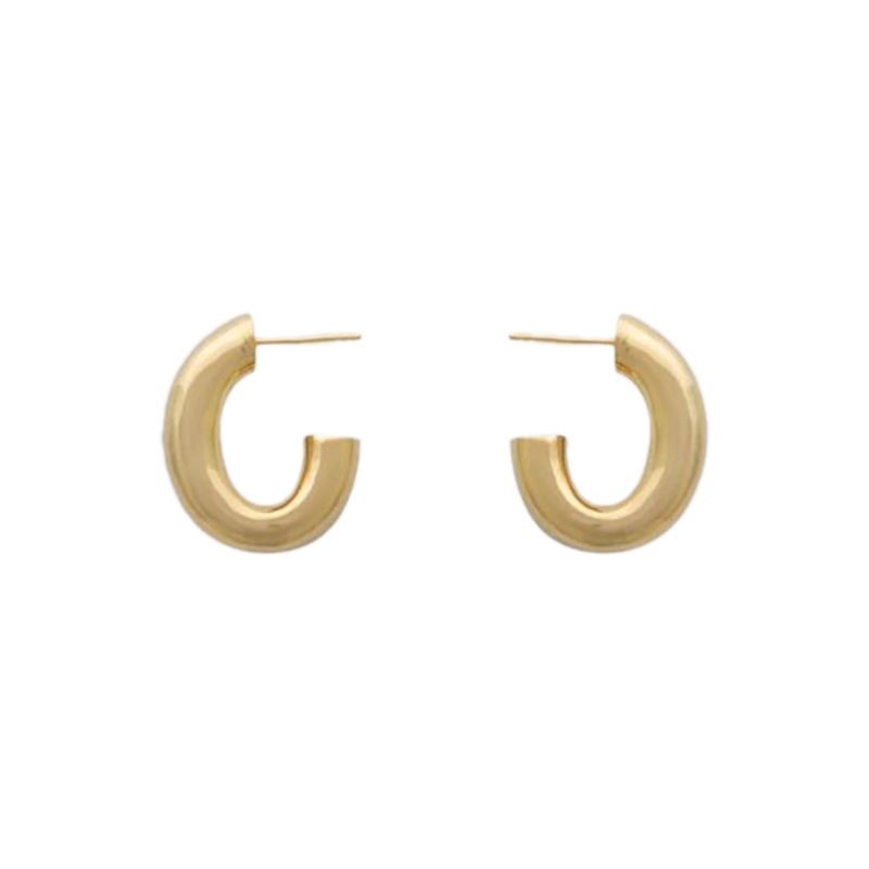 Oval Bold Hoops