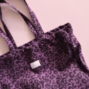Block Print Leo Purple