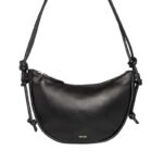 Large Knots Half Moon Bag