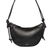 Large Knots Half Moon Bag