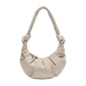 Pleat Moon Bag Small