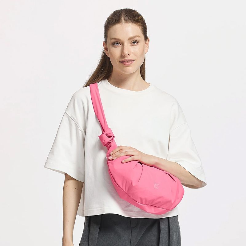 Pleat Moon Bag Small