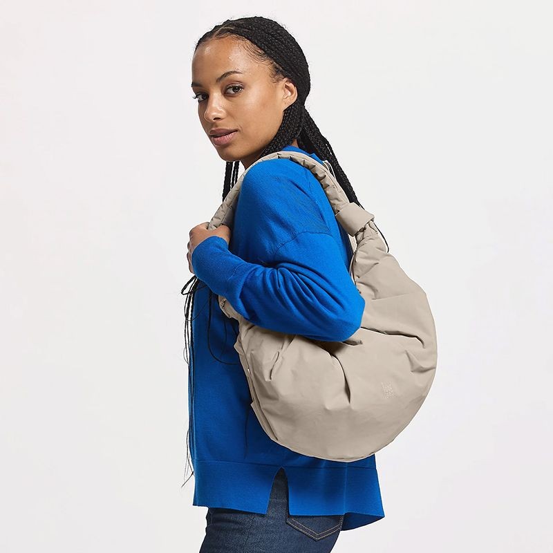 Pleat Moon Bag Large