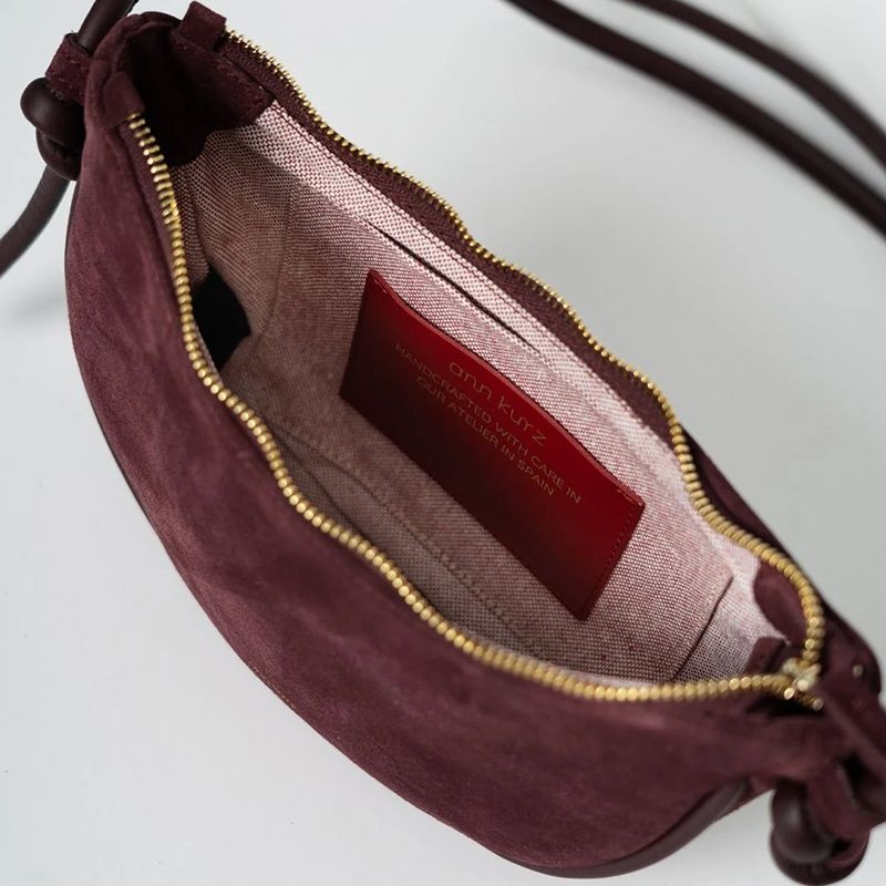 Mini Knots Half Moon Bag
