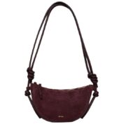 Large Knots Half Moon Bag