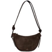 Large Knots Half Moon Bag