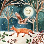 Frohes Fest Fuchs & Eule