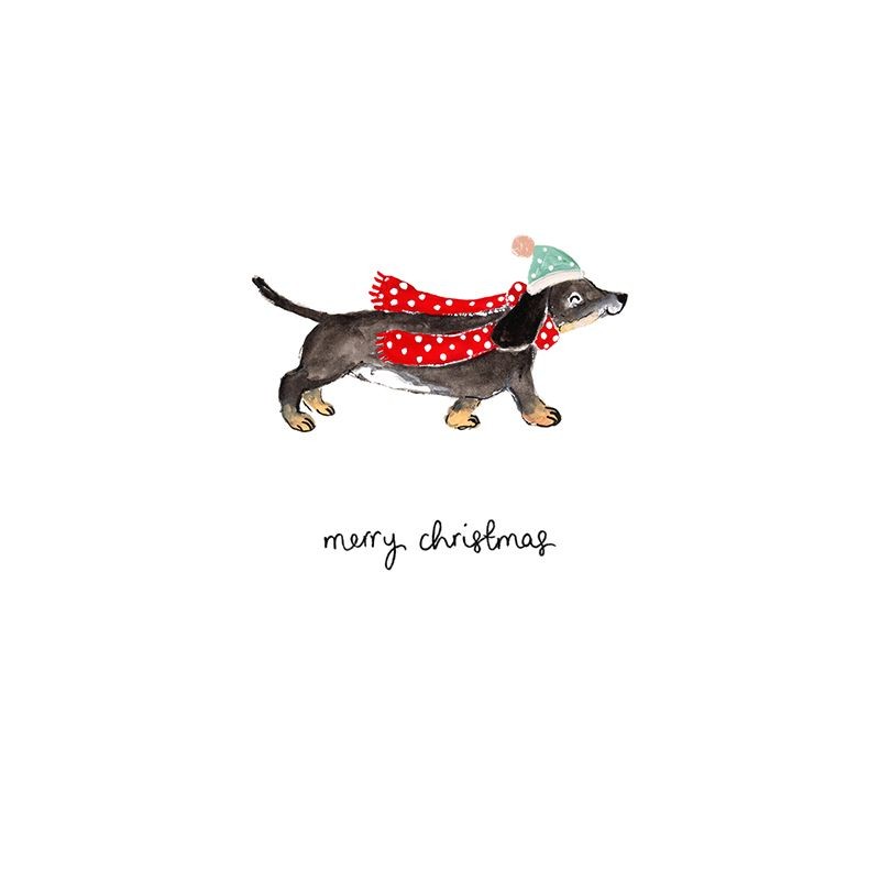 Merry Christmas Dackel
